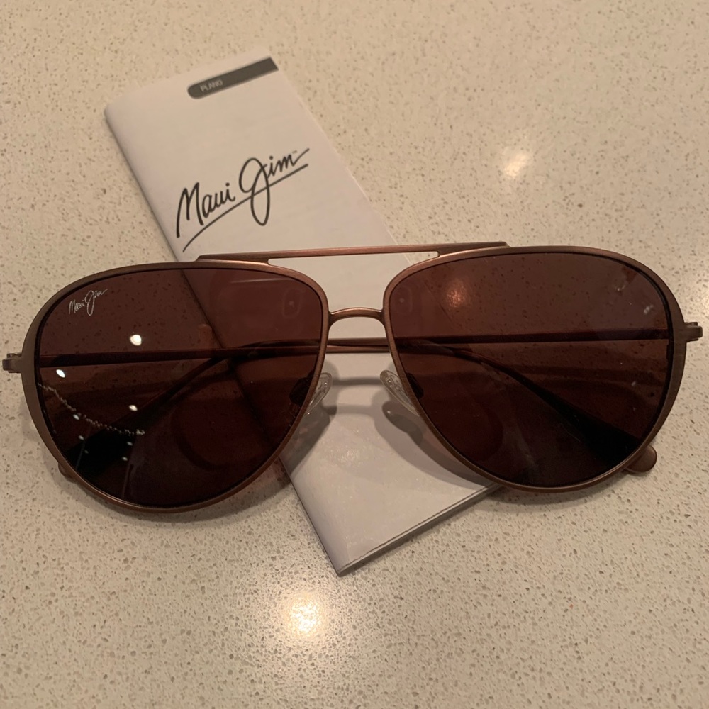 Maui Jim aviator sunglasses